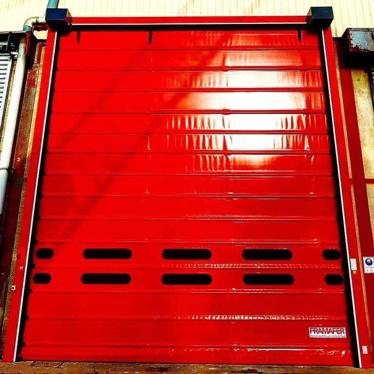 Porte souple rapide rouge FRAMAFER